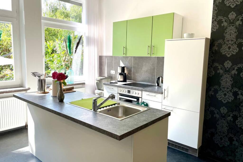 Villa Einhorn: Altstadt Loft Mit Privater Terrasse Goslar Exteriör bild