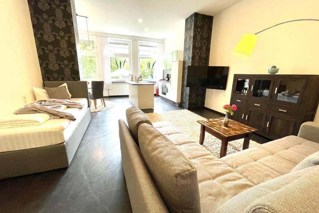 Villa Einhorn: Altstadt Loft Mit Privater Terrasse Goslar Exteriör bild